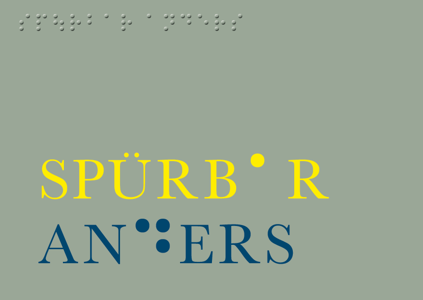 Spürbar anders Braille-Postkarte